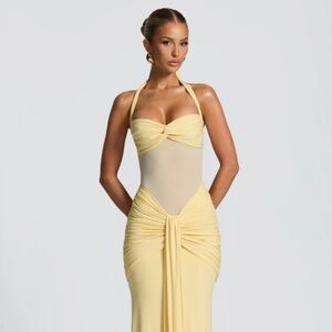 BabyBoo Vixen Maxi Dress - Lemon